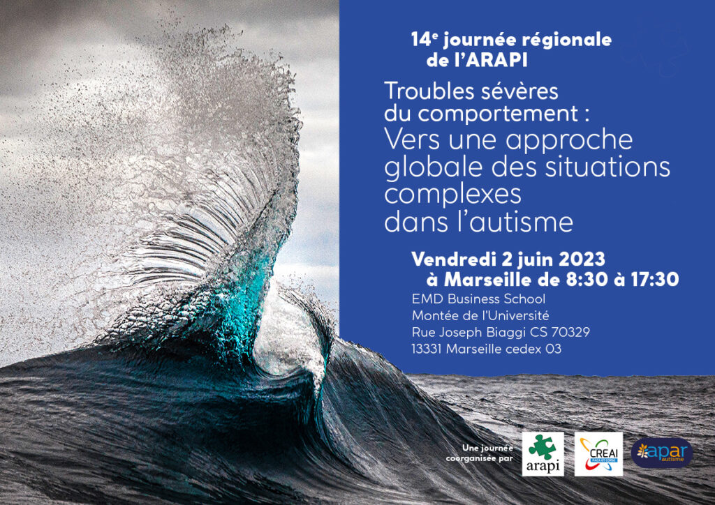 Visuel 14e journée régionale arapi sur les troubles sévères du comportement