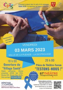Image du flyer soirée théatre forum