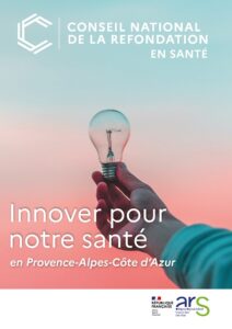 Image de couverture du d&eacute;pliant du conseil national de la refondation en sant&eacute; en paca
