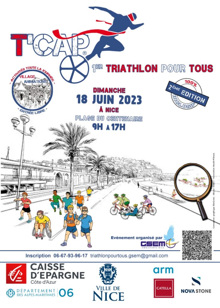 Visuel triathlon T'CAP