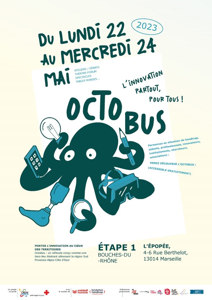 Affiche Octobus étape Marseille
