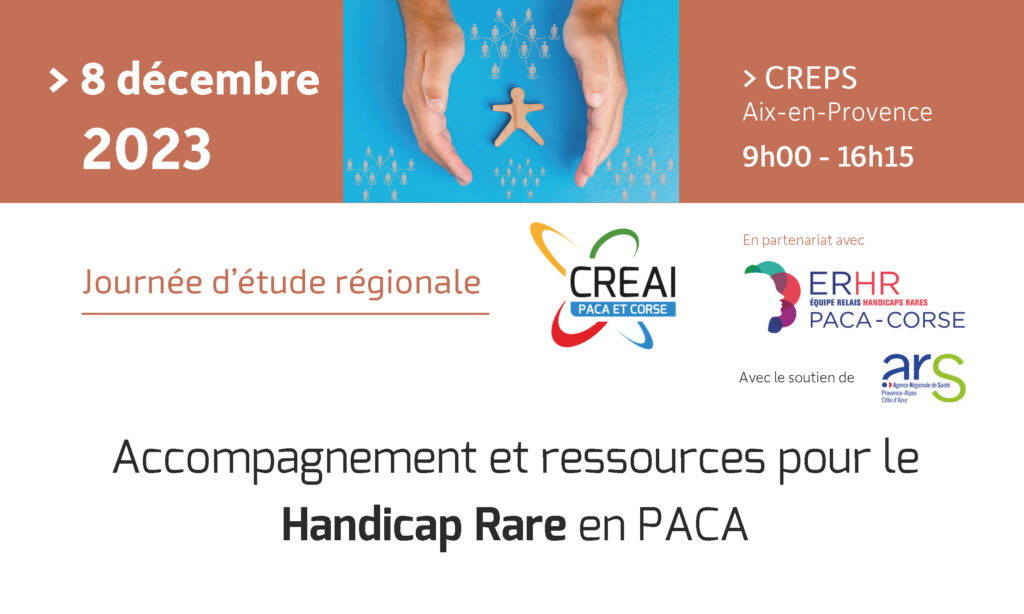 visuel Journée étude handicap rare et hyperlien vers inscription