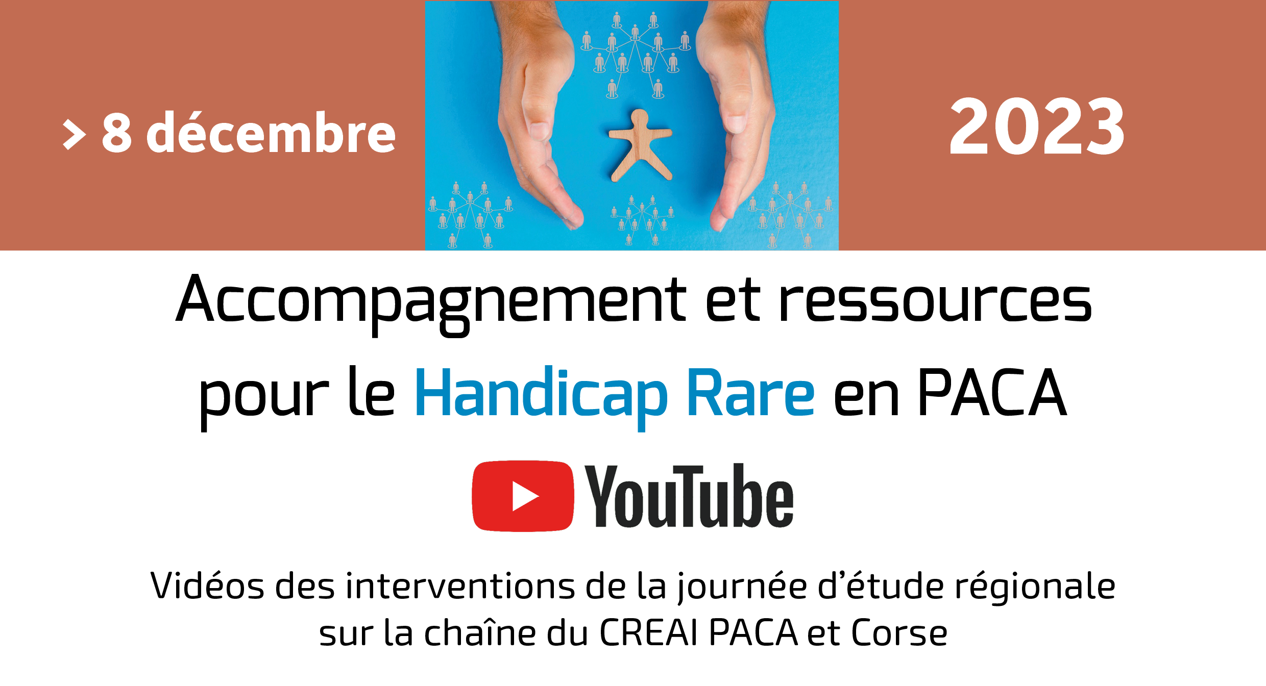 Illustration lien vidéos des interventions de la journée d'étude handicap rare