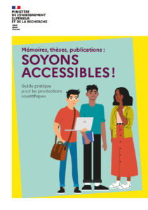 Visuel guide soyons accessibles