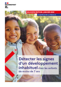 Visuel guide rep&eacute;rage d&eacute;veloppement inhabituel enfant